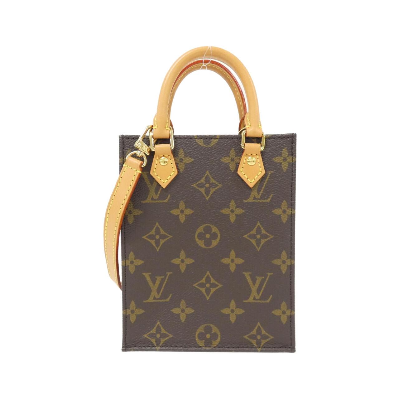 Louis Vuitton Petit Sac Plat Monogram Shoulder Bag
