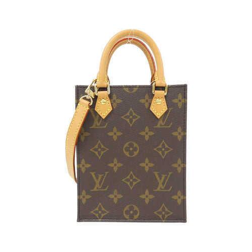 Louis Vuitton Petit Sac Plat Monogram Shoulder Bag