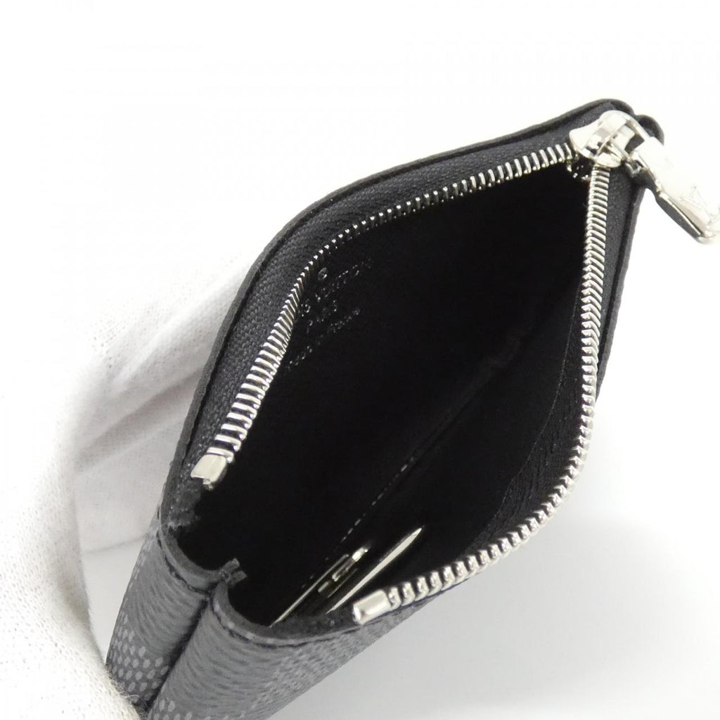 Louis Vuitton Pochette Clé Damier Graphite Card Key Case Coin Key Case