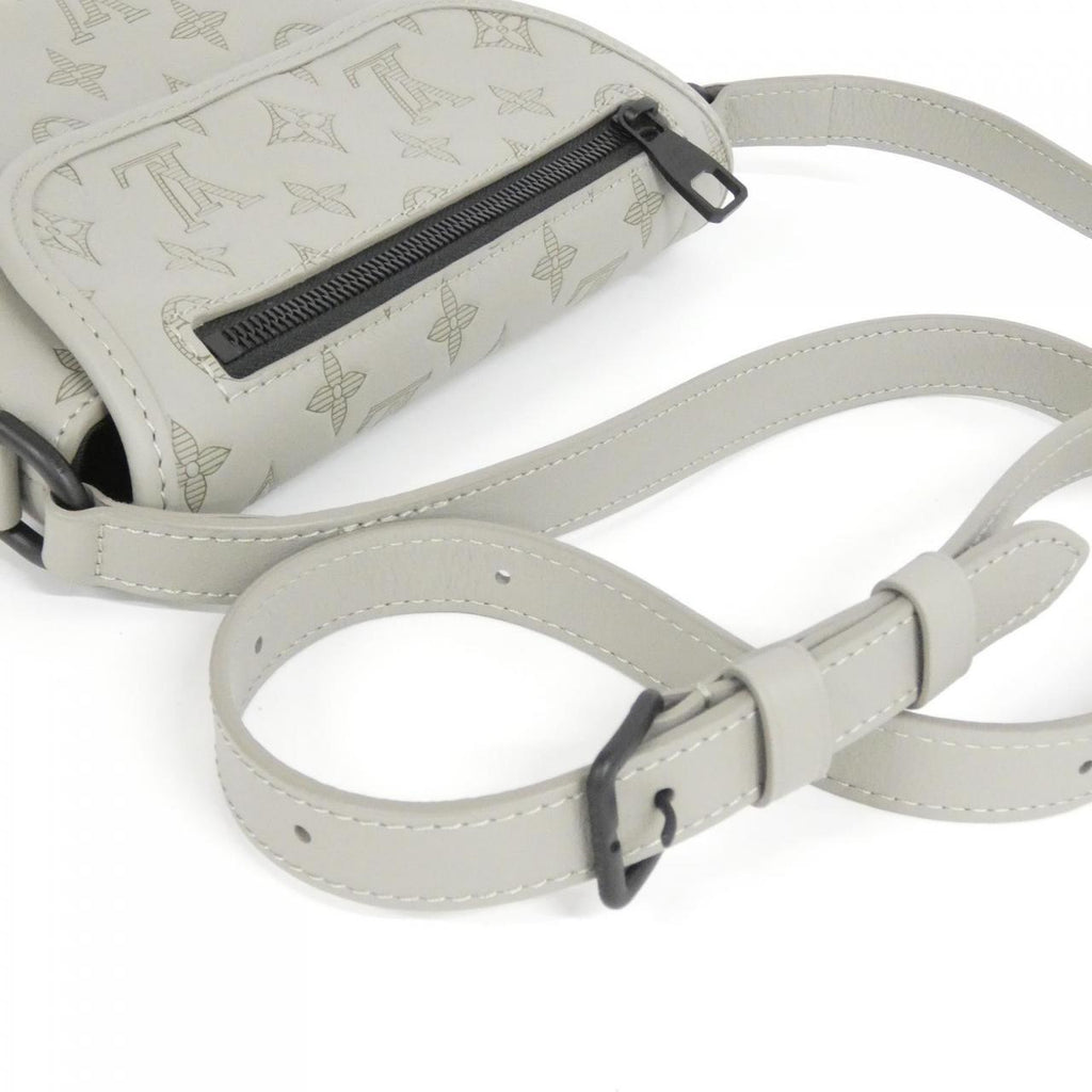 Louis Vuitton Monogram Shadow Pulse Wearable Wallet Calf Shoulder Bag
