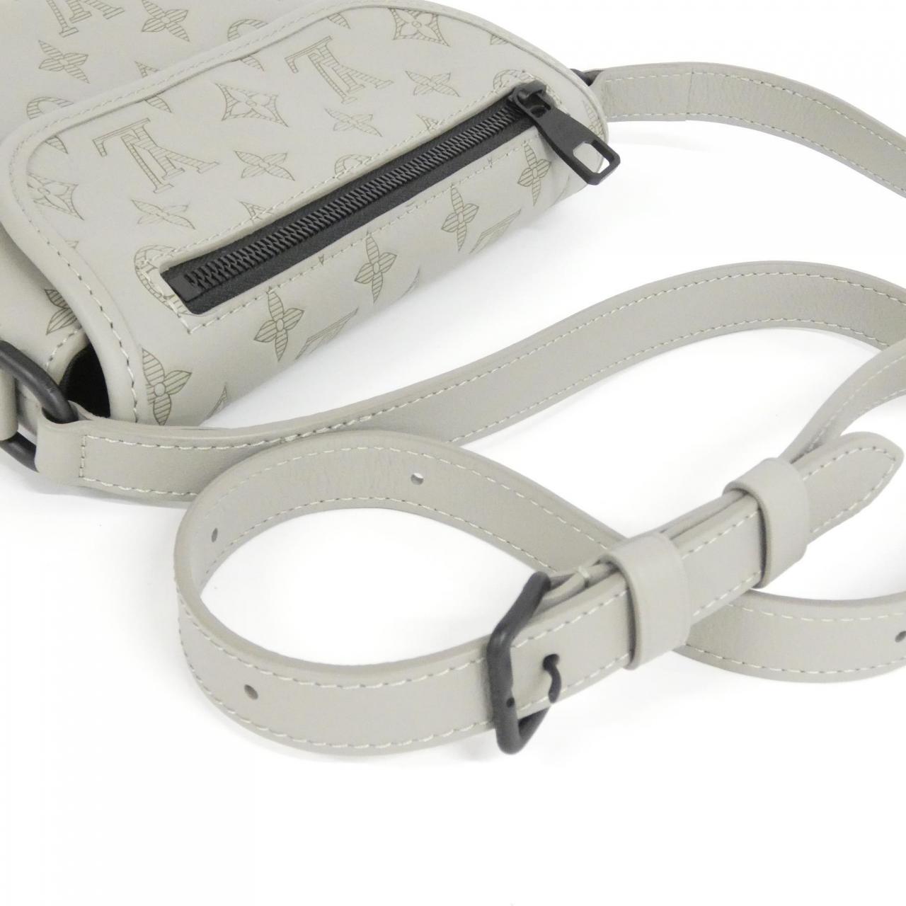 Louis Vuitton Monogram Shadow Pulse Wearable Wallet Calf Shoulder Bag
