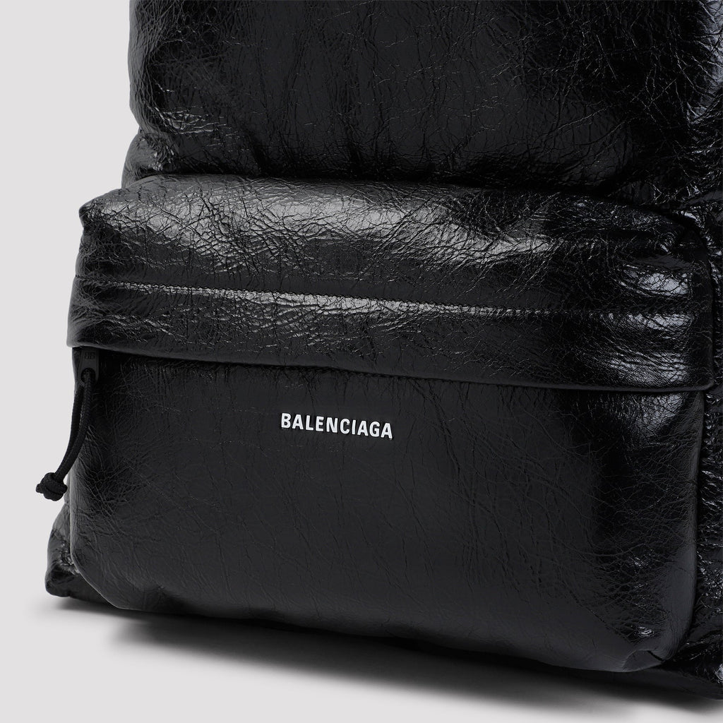 Balenciaga Leather Explorer Backpack Men