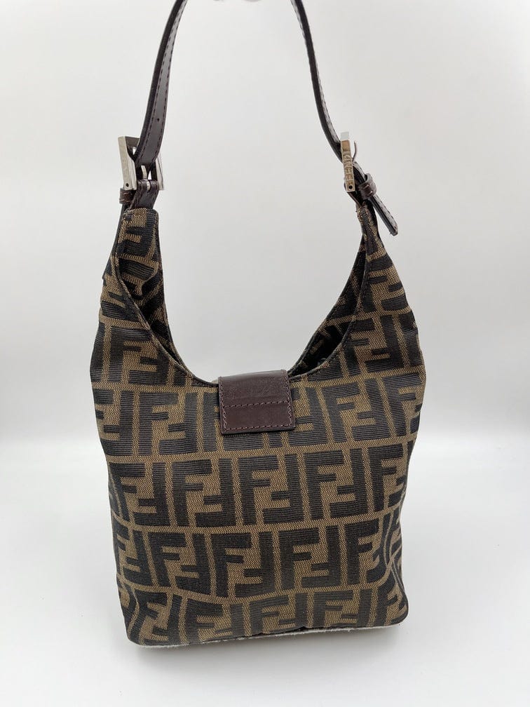 Fendi Zucca Mini Hobo Bag