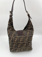 Fendi Zucca Mini Hobo Bag