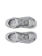 Bottega Veneta Orbit Low-Top Sneakers Silver