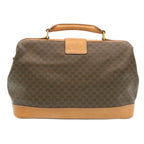 CELINE Macadam Canvas Hand Bag Brown  26517