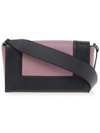 CELINE Two-Tone Frame Shoulder Bag Pink