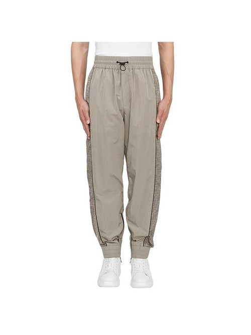 Fendi Men's Plain Logo Track Pants Grey