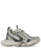 Balenciaga 3XL Low-Top Sneakers Black White