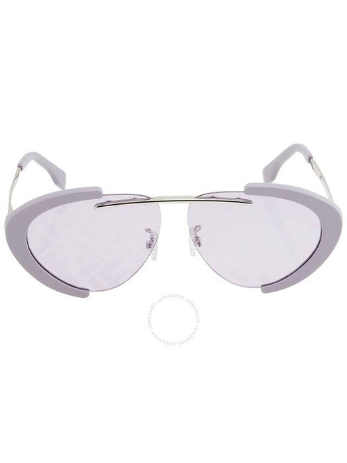 Fendi Fendi Bordeaux Mirror Oval Men's Sunglasses FE40042U 81U 59