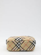 Burberry Vintage Check Messenger Bag Beige