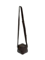 Bottega Veneta Cube Mini Cross Bag Dark Brown