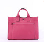 Hermes Briefcases 6008 Ladies Cow Leather Pink
