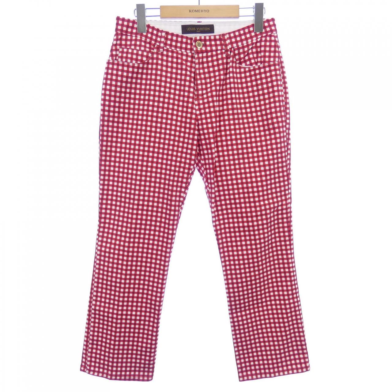 Louis Vuitton Checked Pants
