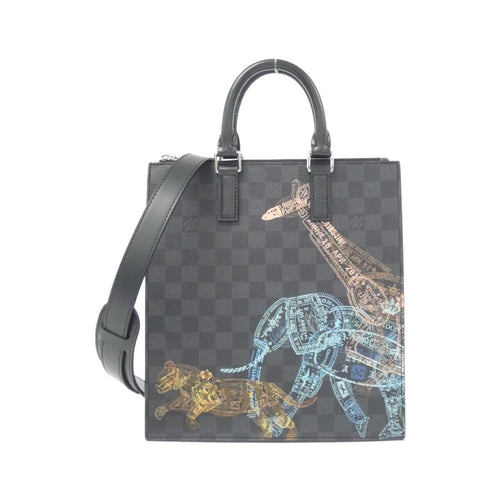 Louis Vuitton Sac Plat Messenger Damier Graphite Shoulder Bag