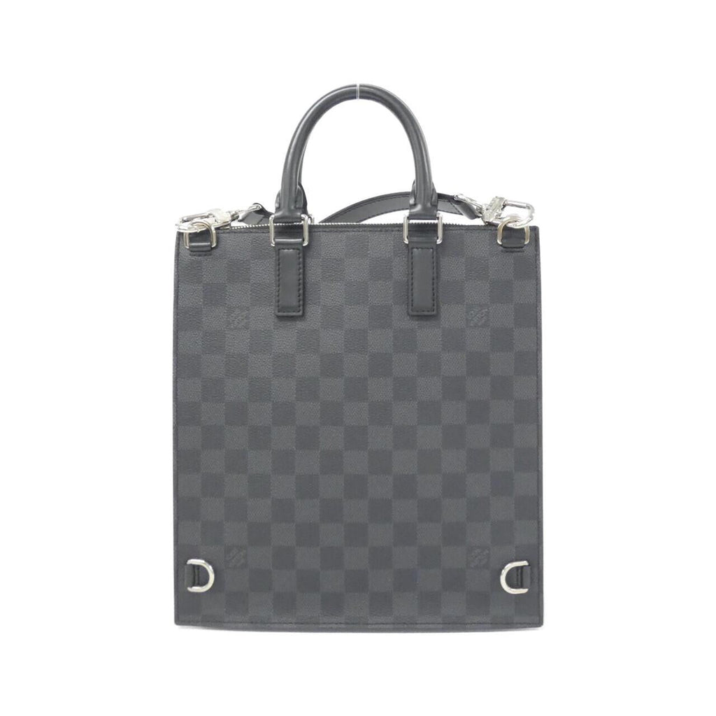 Louis Vuitton Sac Plat Messenger Damier Graphite Shoulder Bag