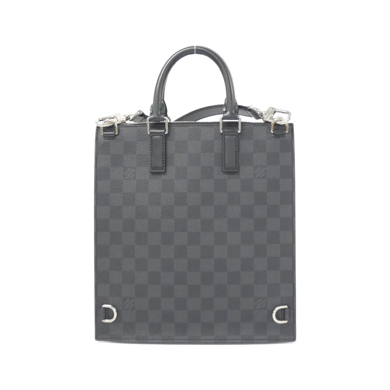 Louis Vuitton Sac Plat Messenger Damier Graphite Shoulder Bag