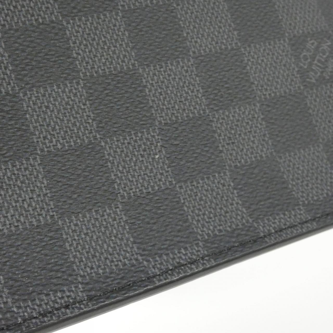 Louis Vuitton Sac Plat Messenger Damier Graphite Shoulder Bag