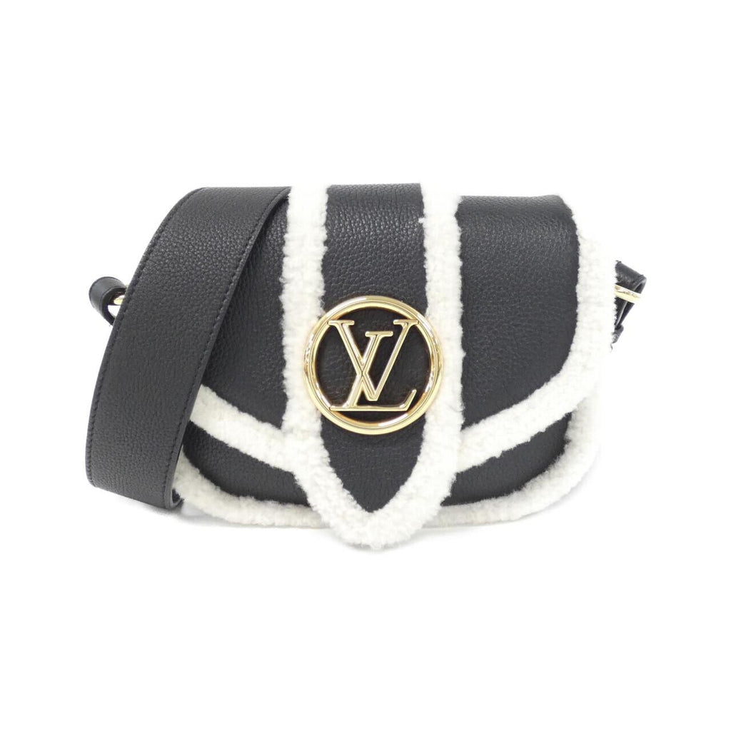 Louis Vuitton LV Pont 9 Soft Calf Shearling Shoulder Bag