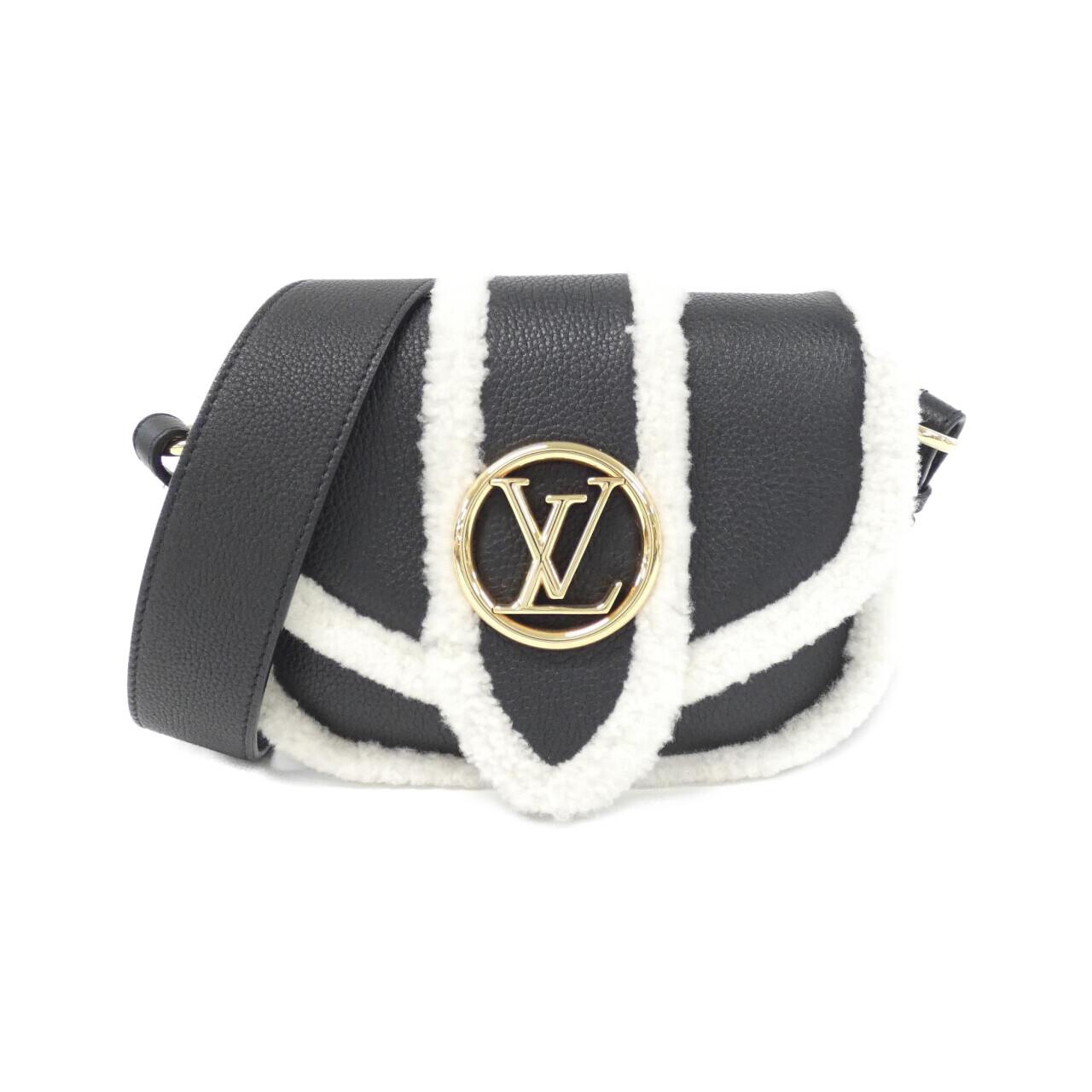 Louis Vuitton LV Pont 9 Soft Calf Shearling Shoulder Bag
