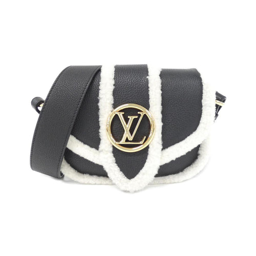 Louis Vuitton LV Pont 9 Soft Calf Shearling Shoulder Bag