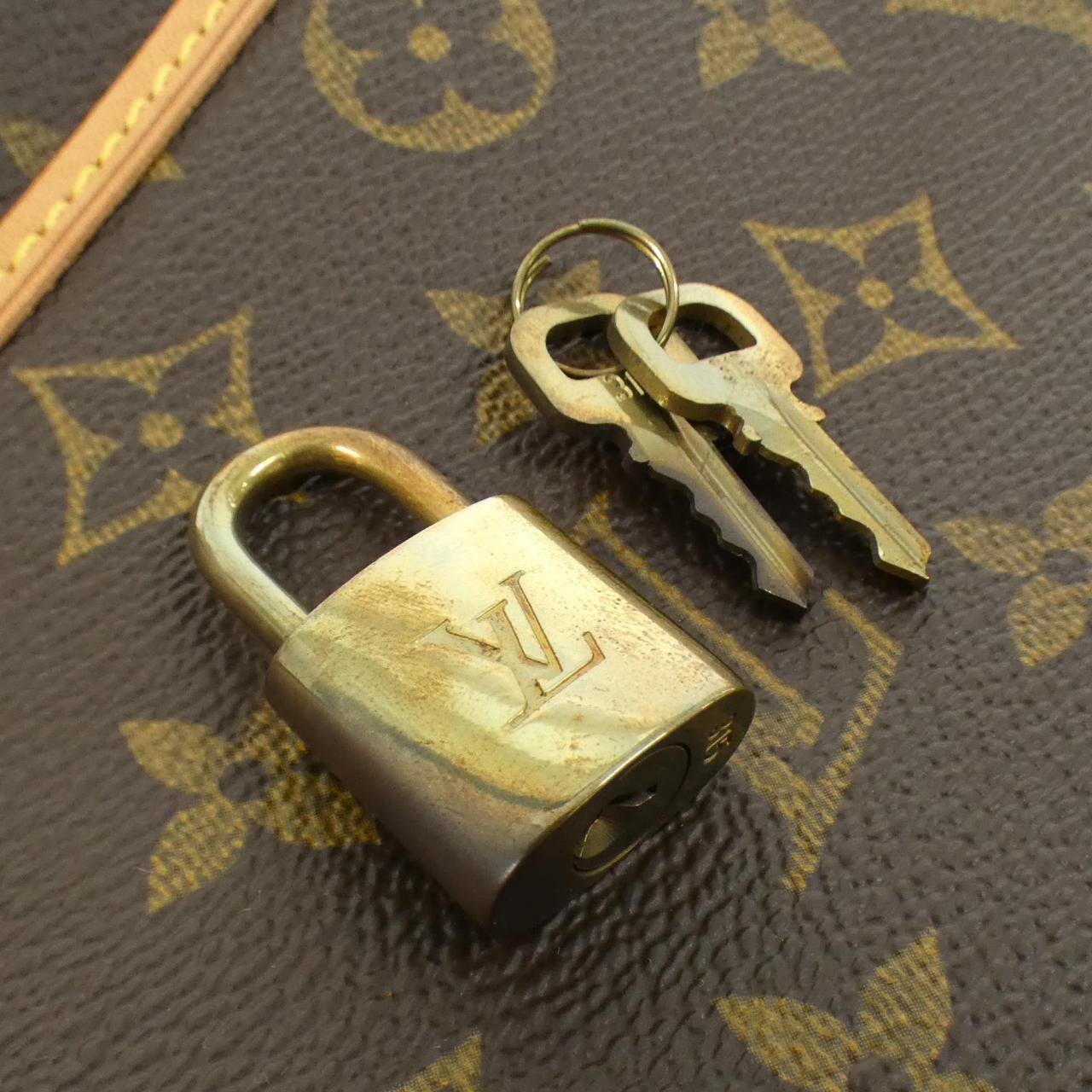 Louis Vuitton Monogram Bowling Vanity Bag