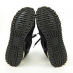 Louis Vuitton Run Away Line Suede Calf Leather Patent Monogram Canvas Sneakers