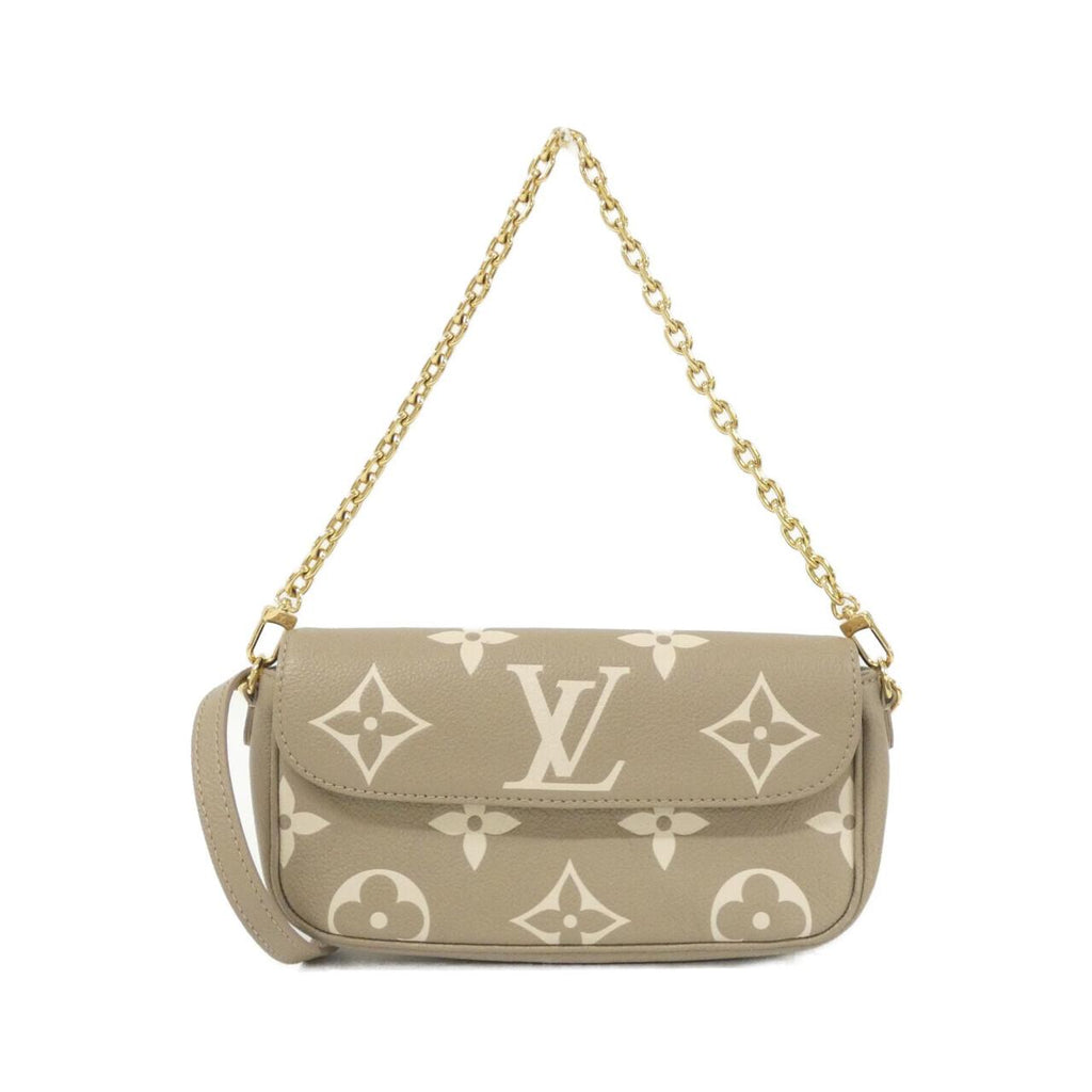 Louis Vuitton Bicolor Monogram Empreinte Wallet on Chain Shoulder Bag