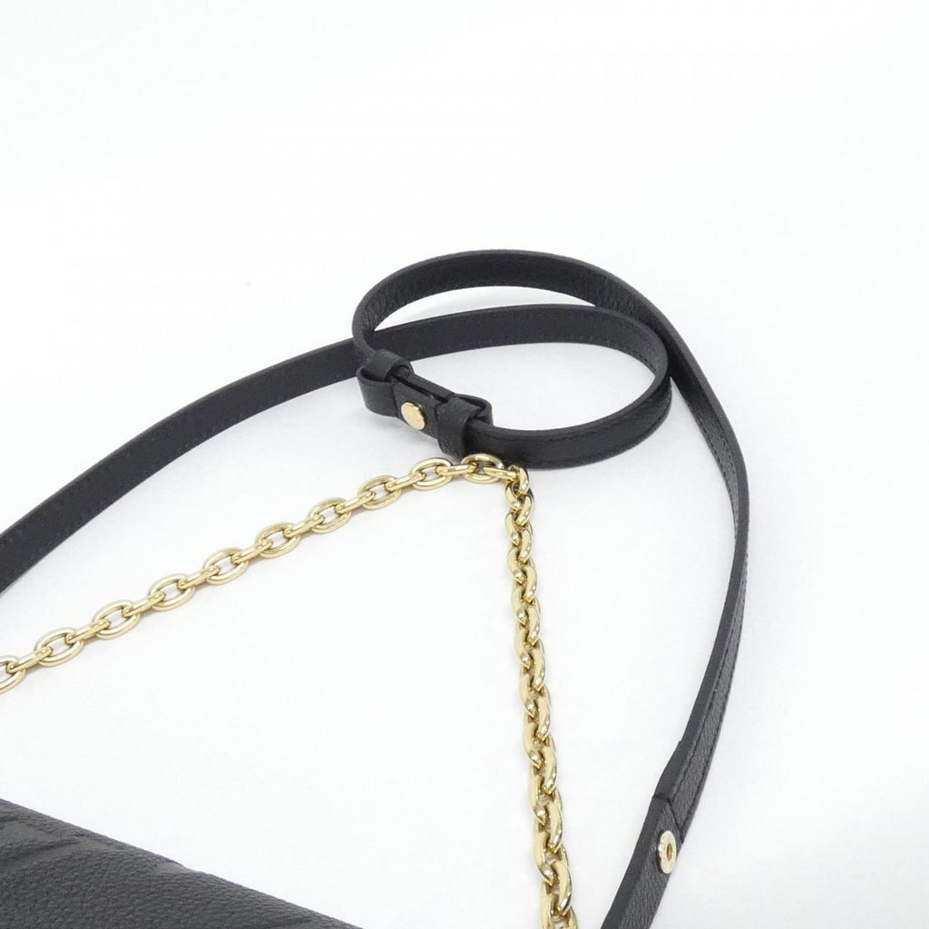 Louis Vuitton Monogram Empreinte Wallet on Chain Shoulder Bag