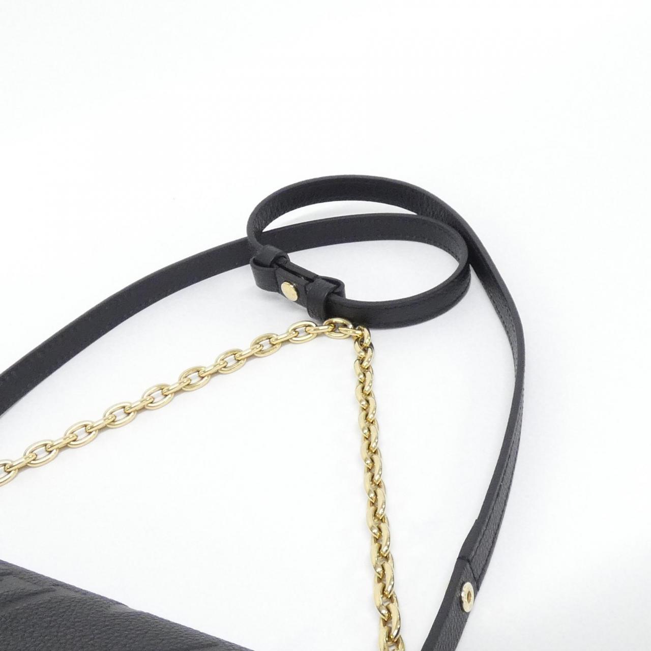Louis Vuitton Monogram Empreinte Wallet on Chain Shoulder Bag