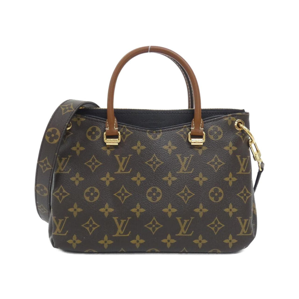 Louis Vuitton Monogram Palas BB Coated Canvas Calf Handbag
