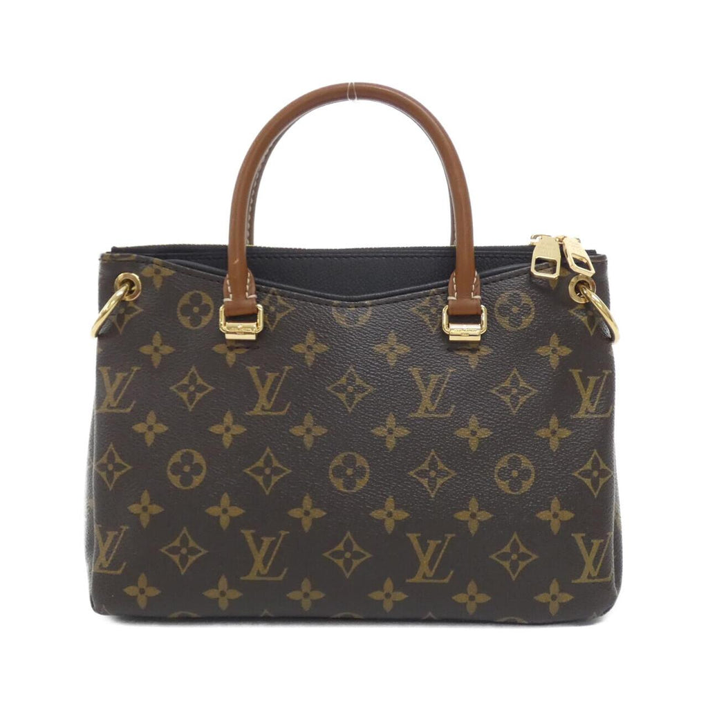 Louis Vuitton Monogram Palas BB Coated Canvas Calf Handbag