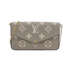 Louis Vuitton Pochette Felicie Monogram Empreinte Shoulder Bag