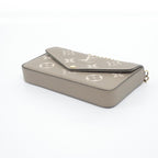 Louis Vuitton Pochette Felicie Monogram Empreinte Shoulder Bag