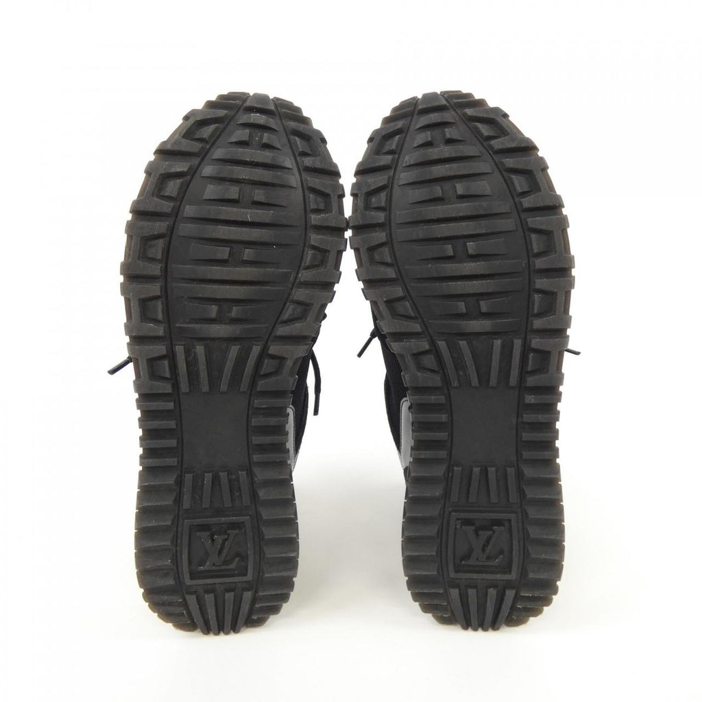 Louis Vuitton Run Away Line Suede Calf Leather Patented Monogram Sneakers