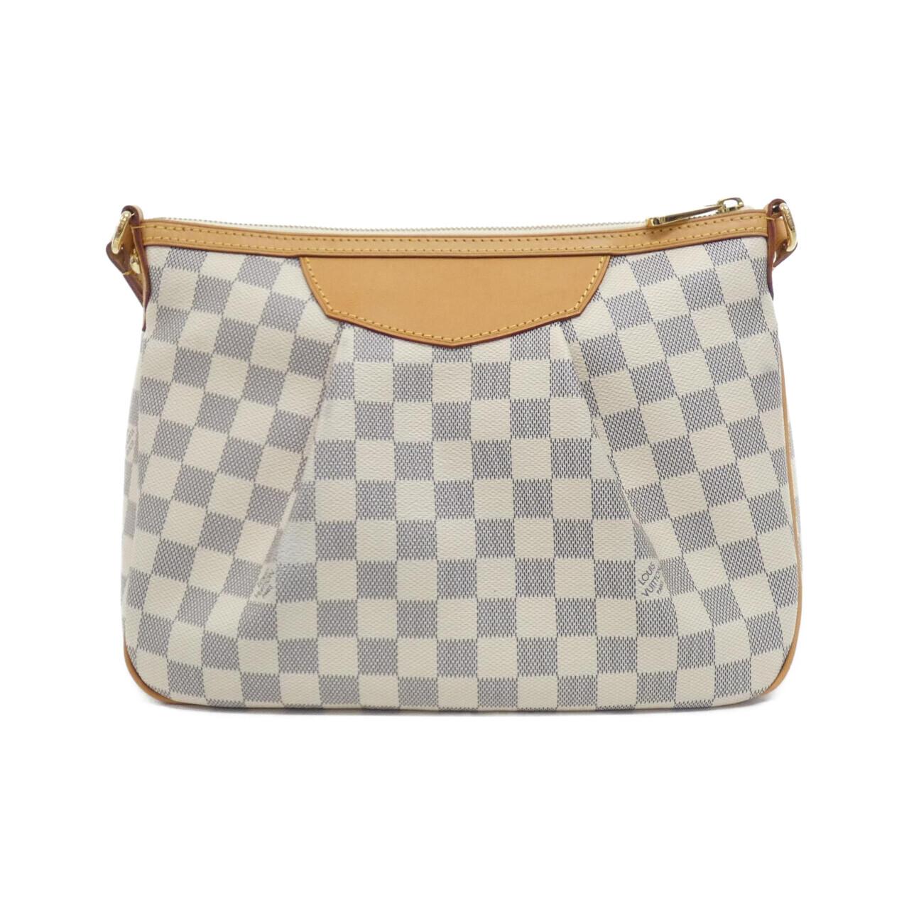 Louis Vuitton Siracusa Damier Azur Shoulder Bag