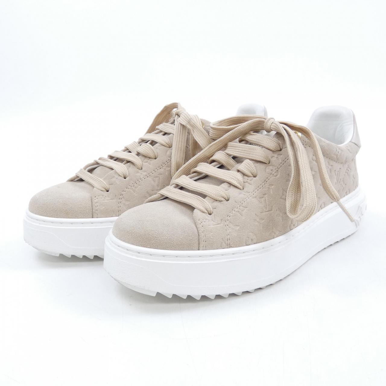 Louis Vuitton Time Out Line Suede Calf Sneaker