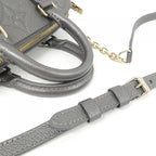 Louis Vuitton Monogram Empreinte Speedy Bandouliere Boston Bag