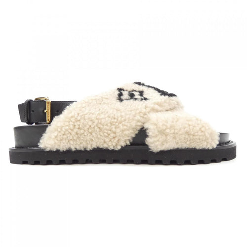 Louis Vuitton Paseo Line Shearling Sandals