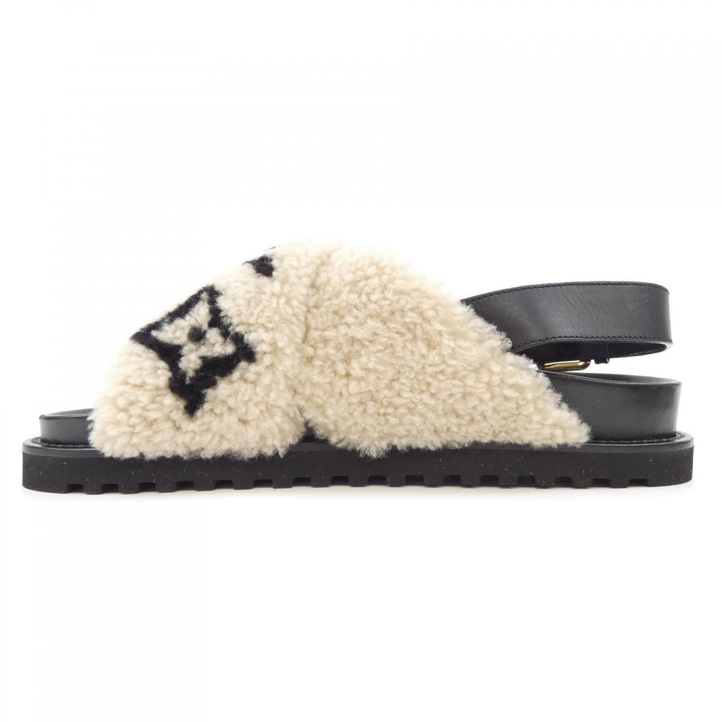 Louis Vuitton Paseo Line Shearling Sandals