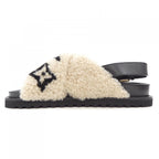 Louis Vuitton Paseo Line Shearling Sandals