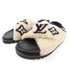 Louis Vuitton Paseo Line Shearling Sandals