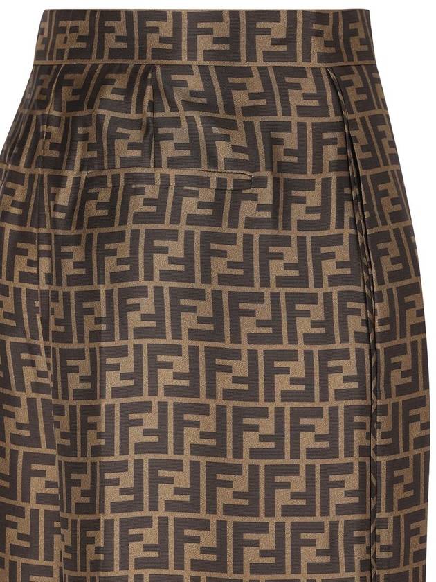 Fendi short pants FR6375A8G3F118W P24 TOBACCO