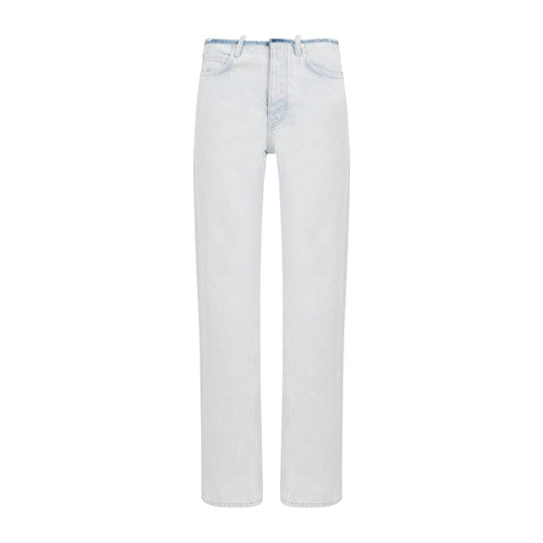 Balenciaga Cut Off Waistband Jeans Women