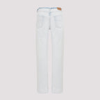Balenciaga Cut Off Waistband Jeans Women