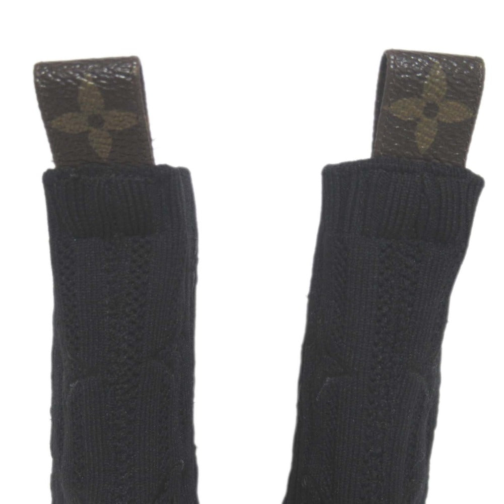 Louis Vuitton Silhouette Line Knit Ankle Boots