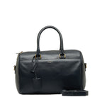 Saint Laurent Duffle Bag in Calf Leather Navy 322049