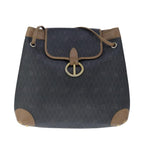Dior Honeycomb  Canvas Shoulder Bag (Pre-Owned)