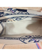 New level Book Tote 36 Converse embroidery bag Dior