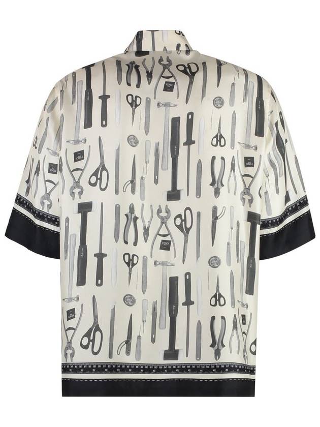 Fendi Long Sleeve Shirt FS0966AR65 F1MTG White